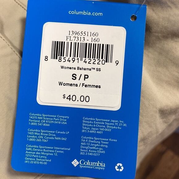 Columbia NWT Ladies PFG short sleeve shirt - Picture 3 of 8